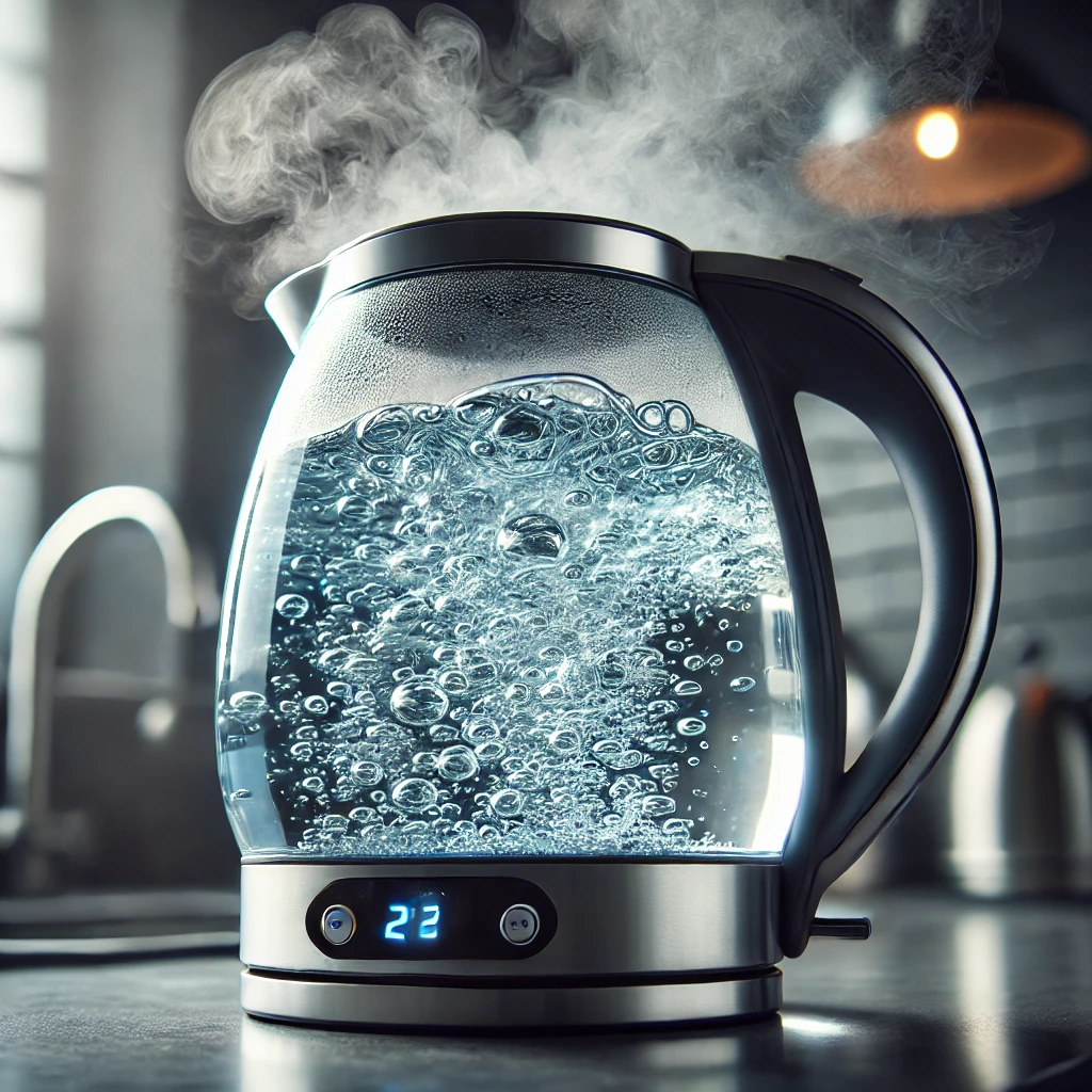 Remind you when water boils enough long